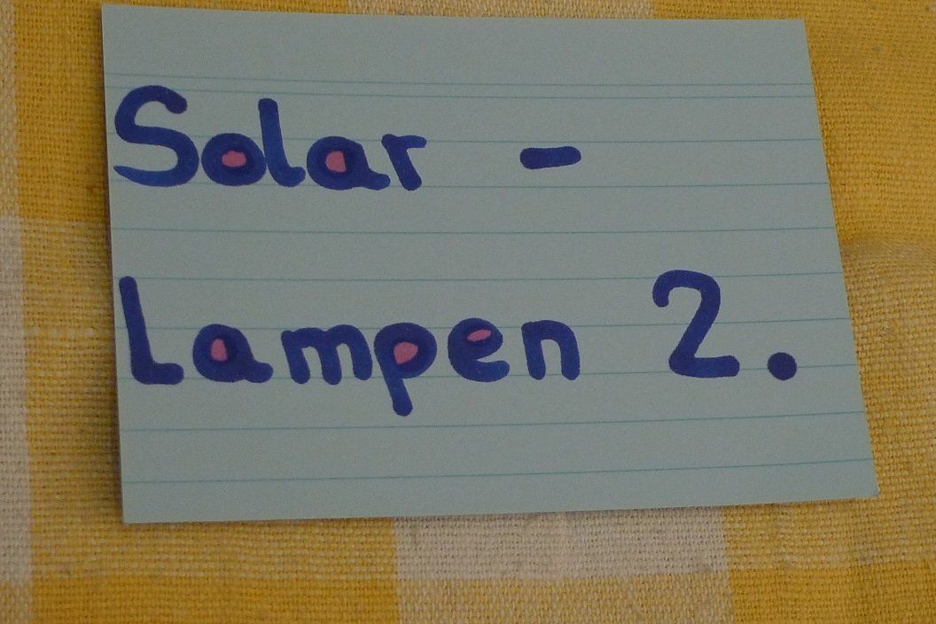 Lampade: Solar-Lampen 2. – Nuovo e nell'imballaggio originale da Bern venduto da bn1640 4