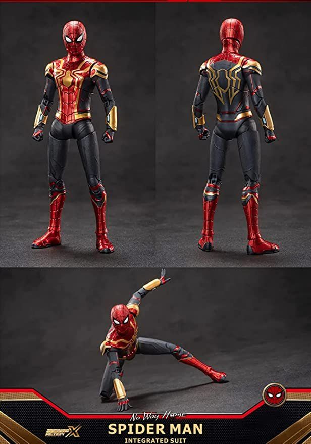Figuren: ZD Toys Actionfigur Gold Spiderman – Neu und originalverpackt aus Olten von SunsetRainman 1