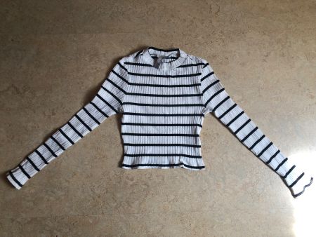 ASOS gestreiftes Shirt 3XS