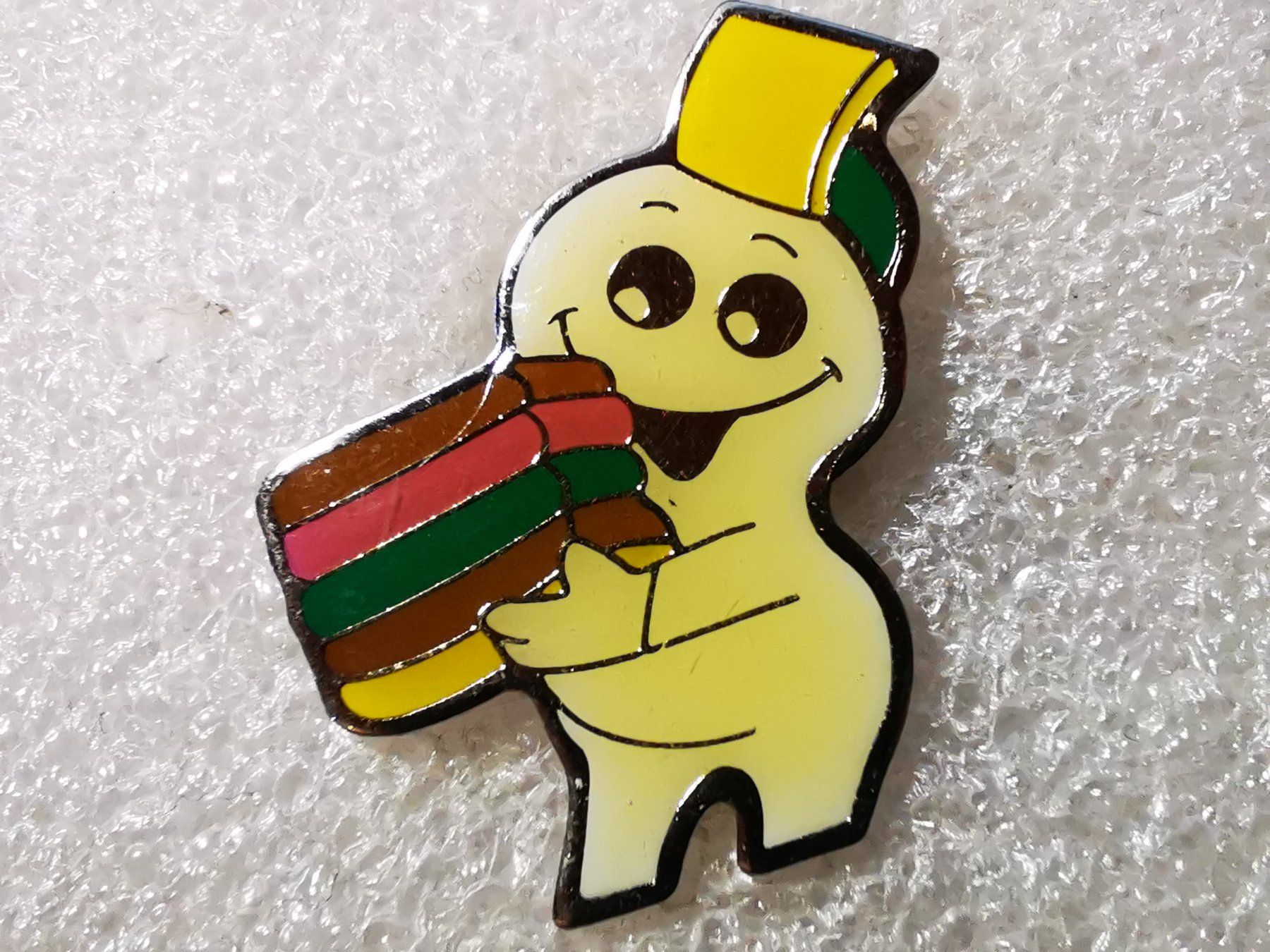 Placchette & Badge: Ansteckpin 24: Maga Bio – Usato da Oppligen venduto da Pin-Fall-Shop