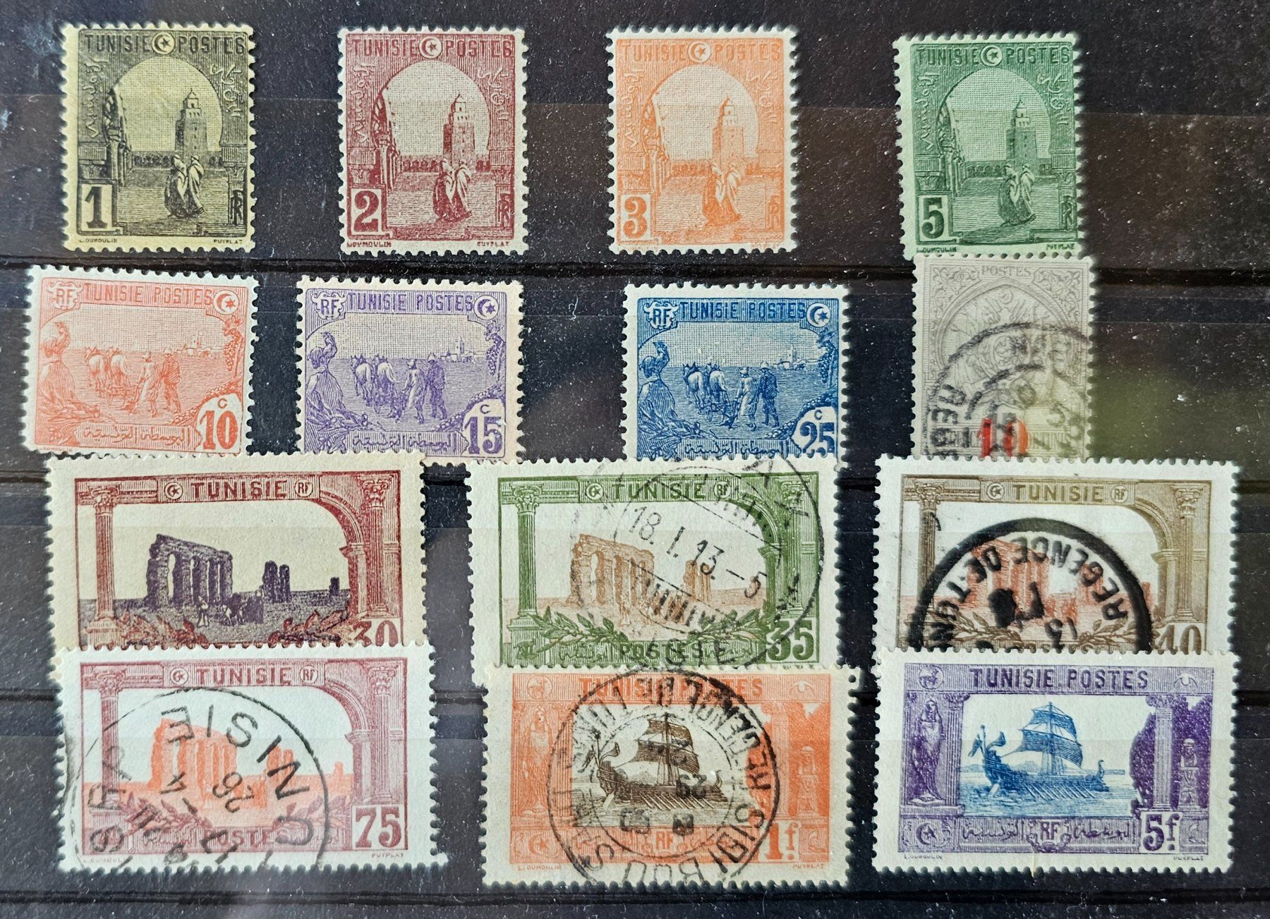 Alle Briefmarken: TUNISIE - timbres anciens – Gebraucht aus Les Valettes von Nuba1
