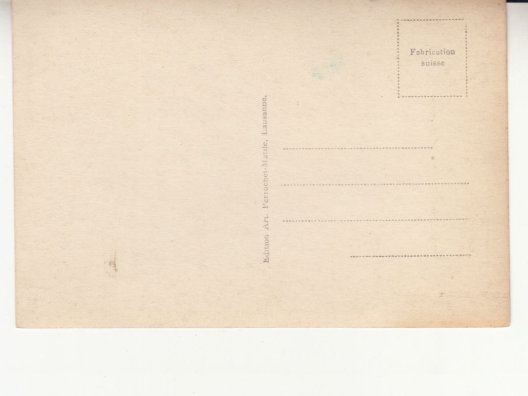 Cartoline postali: Montreux ca. 1925 – Usato da Bürglen TG venduto da StampGraf 1