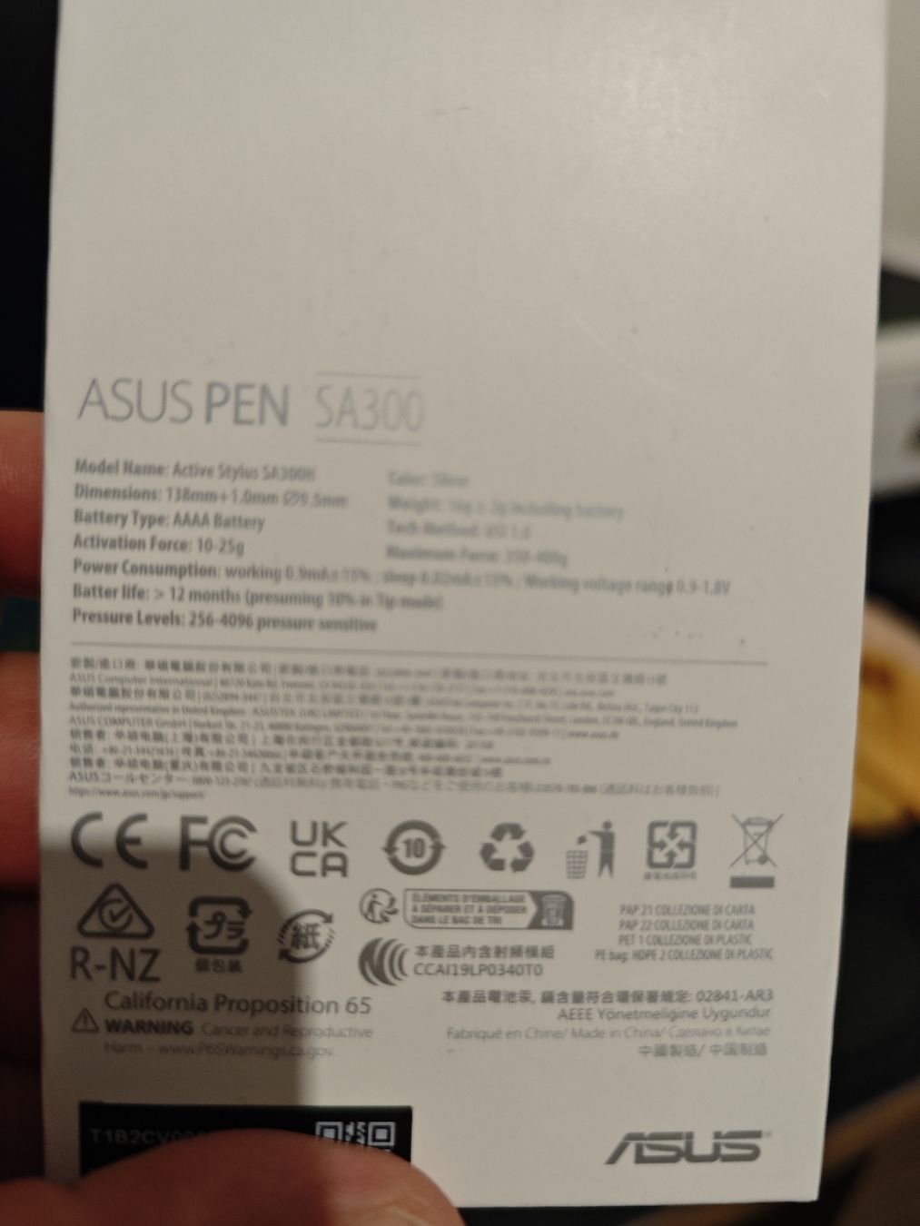 Asus Stylos & Marker: Asus Pen Sa300 – Neuf avec emballage d'origine à noréaz par mepla76 2