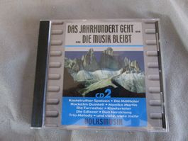 Volksmusik CD "Das Jahrhundert Geht... Die Musik Bleibt" CD2