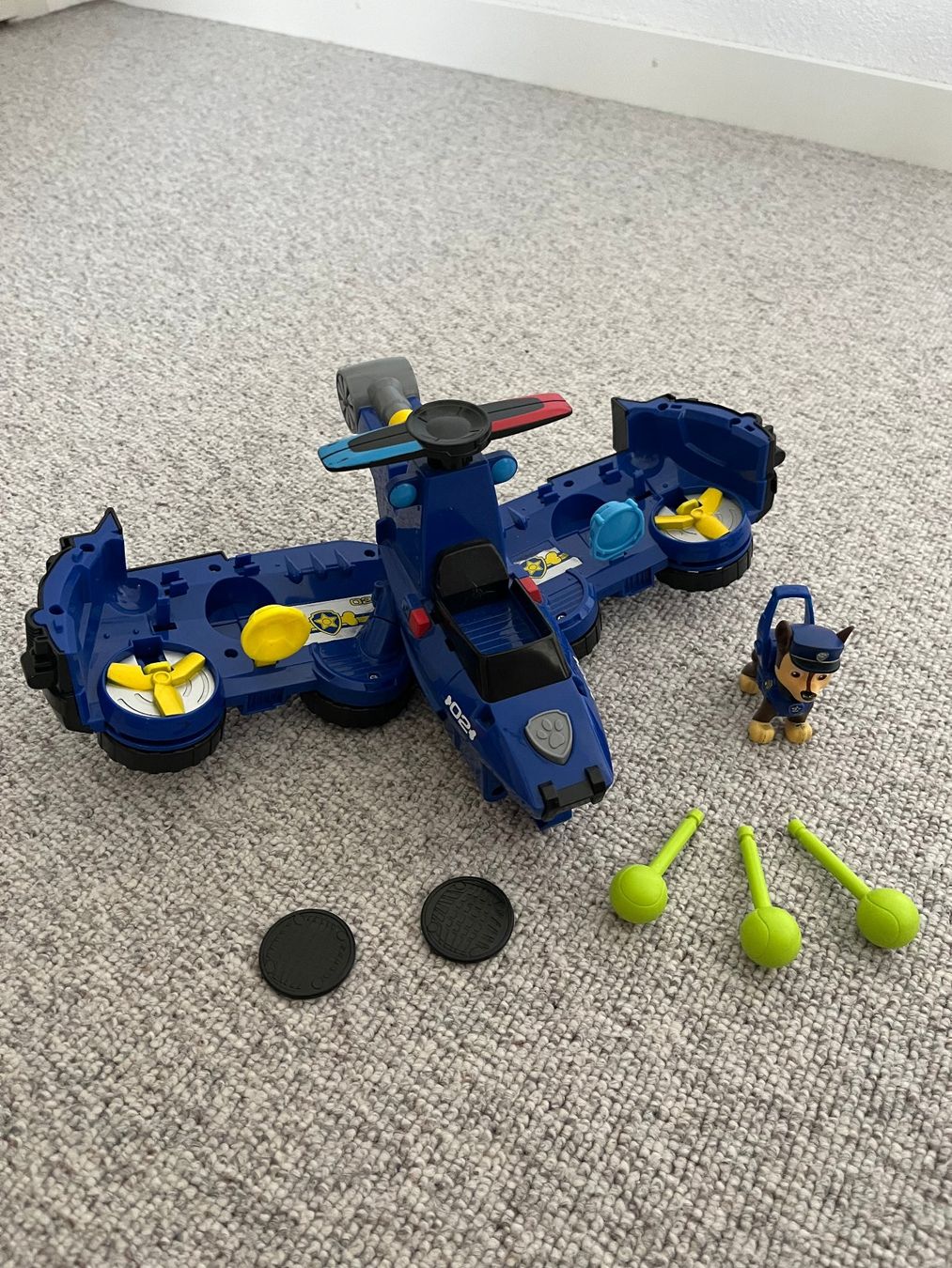 Spielzeuge: Paw Patrol Chase Polizeiauto / Polizeitflugzeug – Gebraucht aus Arbon von vb4all