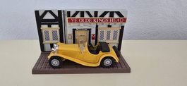 Set mit Matchbox Jaguar SS 100 vom 1938 Massstab 1:43