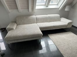 Ecksofa von Möbel Pfister, ecru, 2-jährig, absolut neuwertig