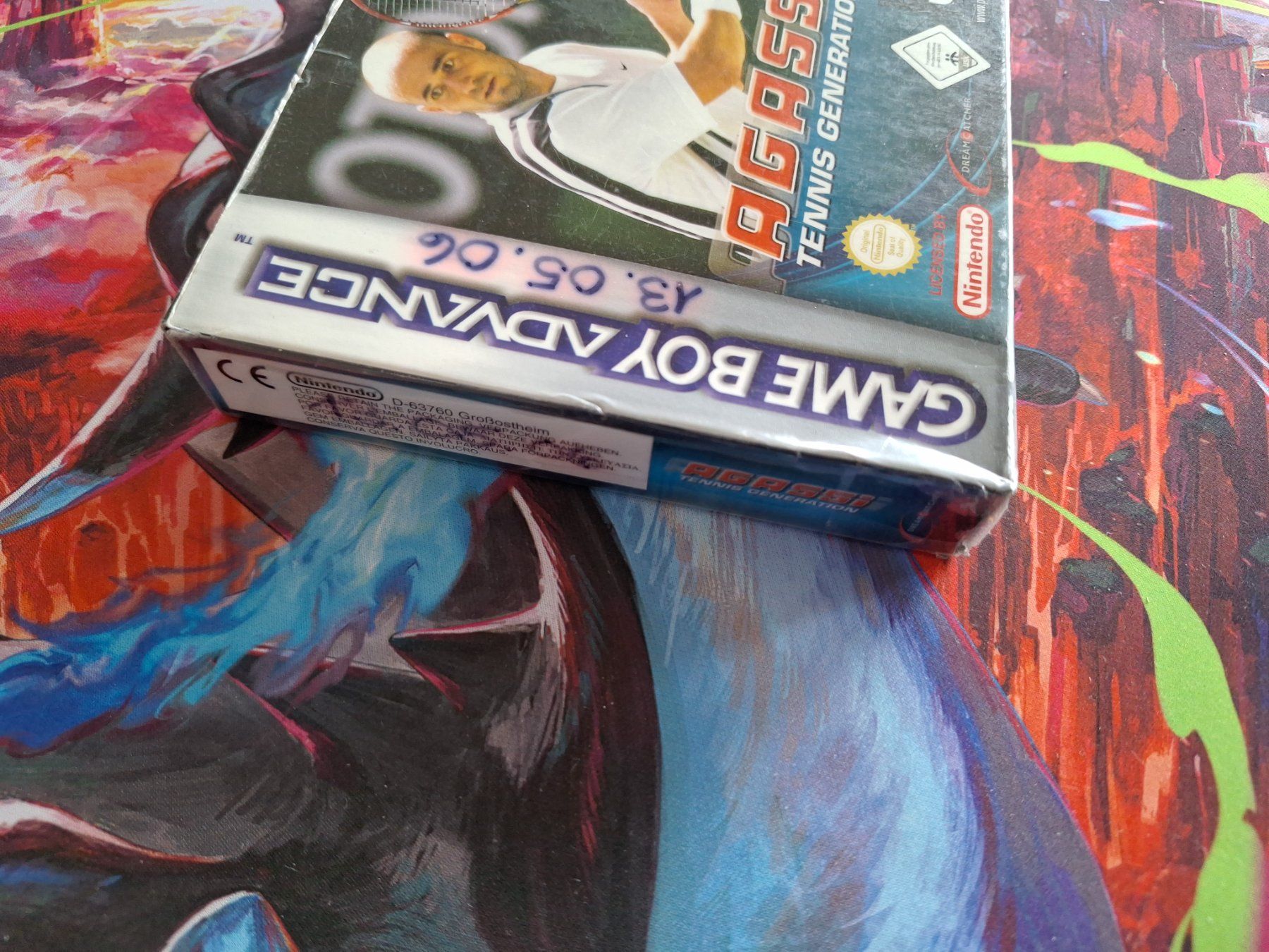 Giochi: Agassi - Gameboy Advance + OVP – Usato da Altstätten SG venduto da GGsGameshop 2