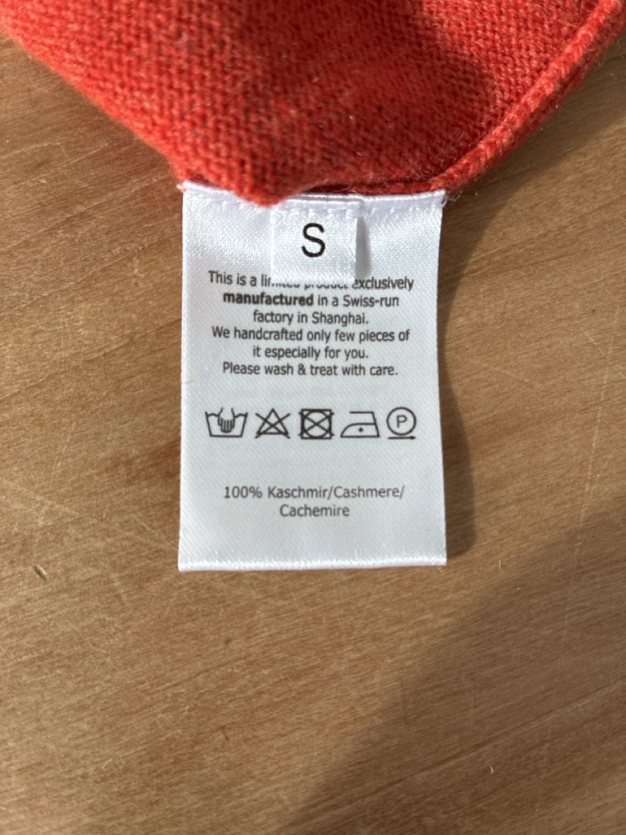 Maglioni & Felpe: Nice Pesko  Kaschmir Pullover, Orange, Gr. S,  Neu – Nuovo e nell'imballaggio originale da Rebstein venduto da Jaka62 2