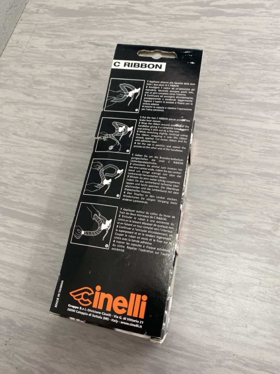 Cinelli Pezzi di ricambio: Cinelli Cotton Lenkerband schwarz – Nuovo e nell'imballaggio originale da Bern venduto da TacTac_Cycling 2
