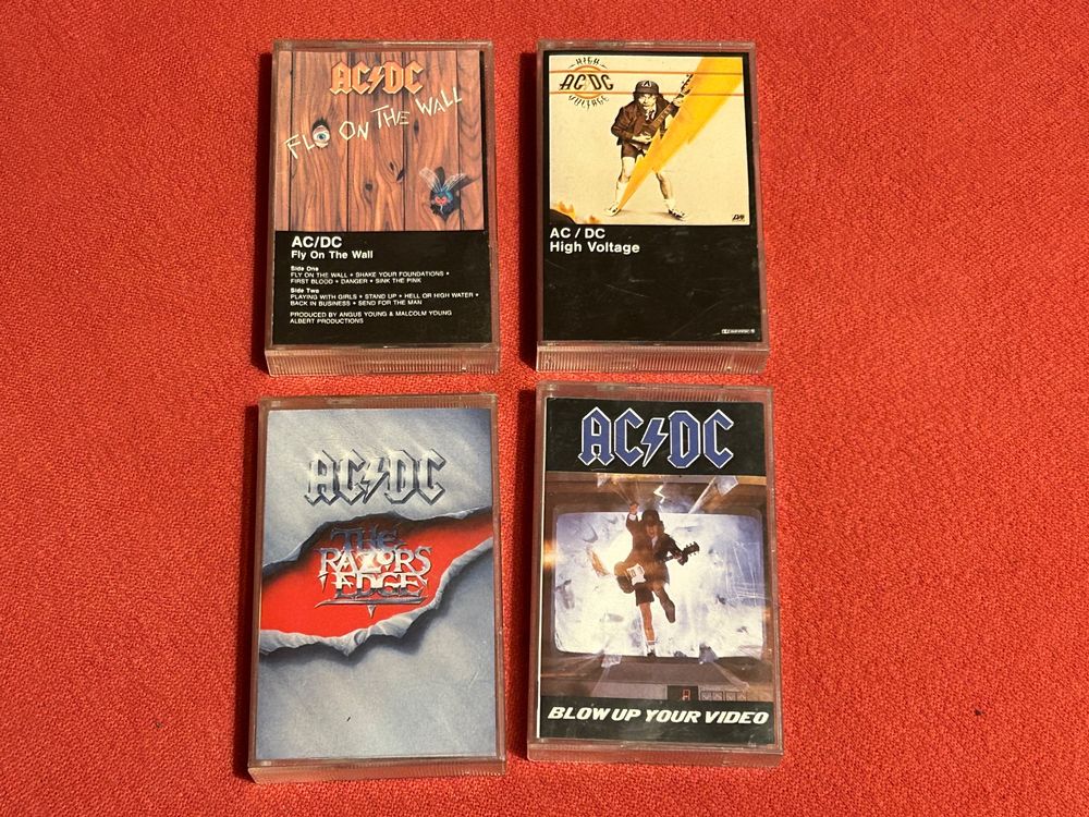 AC/DC MC Sammlung 4 STK | Kaufen auf Ricardo