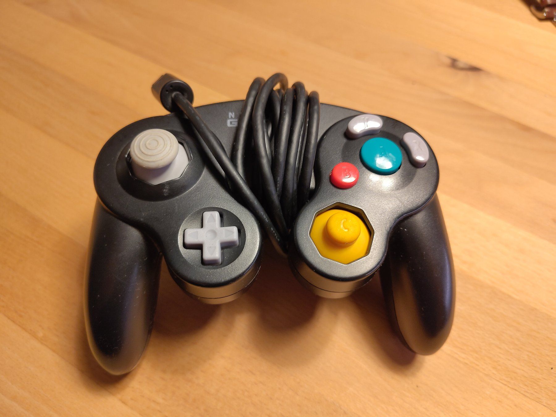 Nintendo Controller: Original Nintendo Gamecube Controller schwarz - gereinigt – Gebraucht aus Kloten von