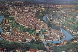 Schulwandbild, Schulwandkarte "Bern"
