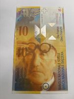 10 Franken 1995 Banknote Schweiz XF