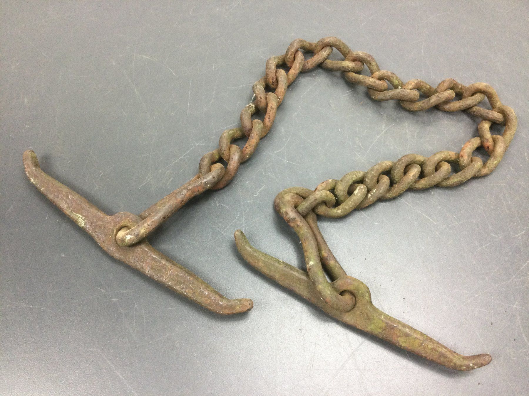 Attrezzi da lavoro: Antike geschmiedete rostige Kette – Usato da Wangen SZ venduto da kuriosum12 4