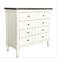 Weisses Vintage Sideboard, Shabby Chic Look,