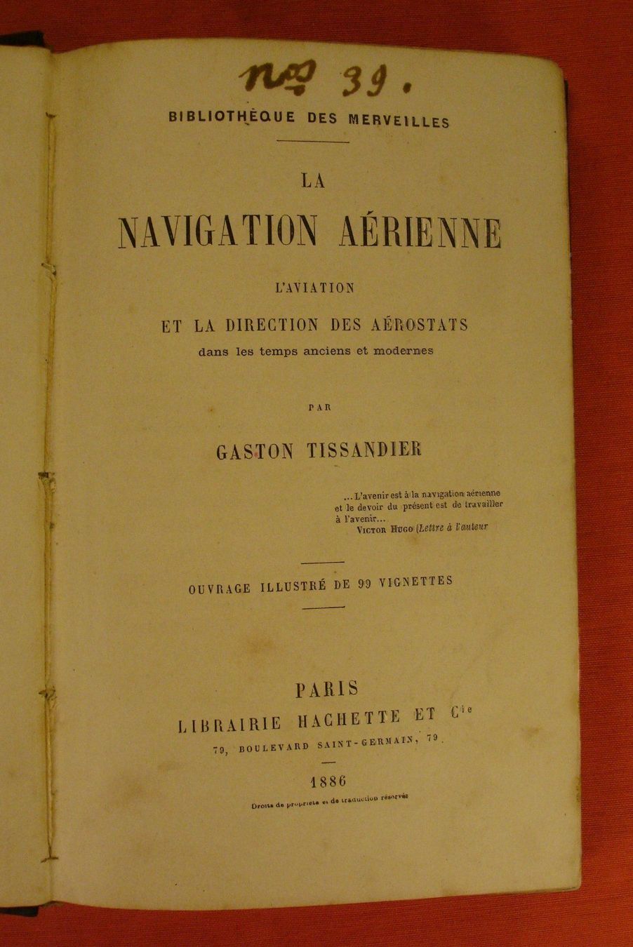 Libri: LA NAVIGATION AÉRIENNE 1886 – Usato da Grüningen venduto da Kartensammler 4