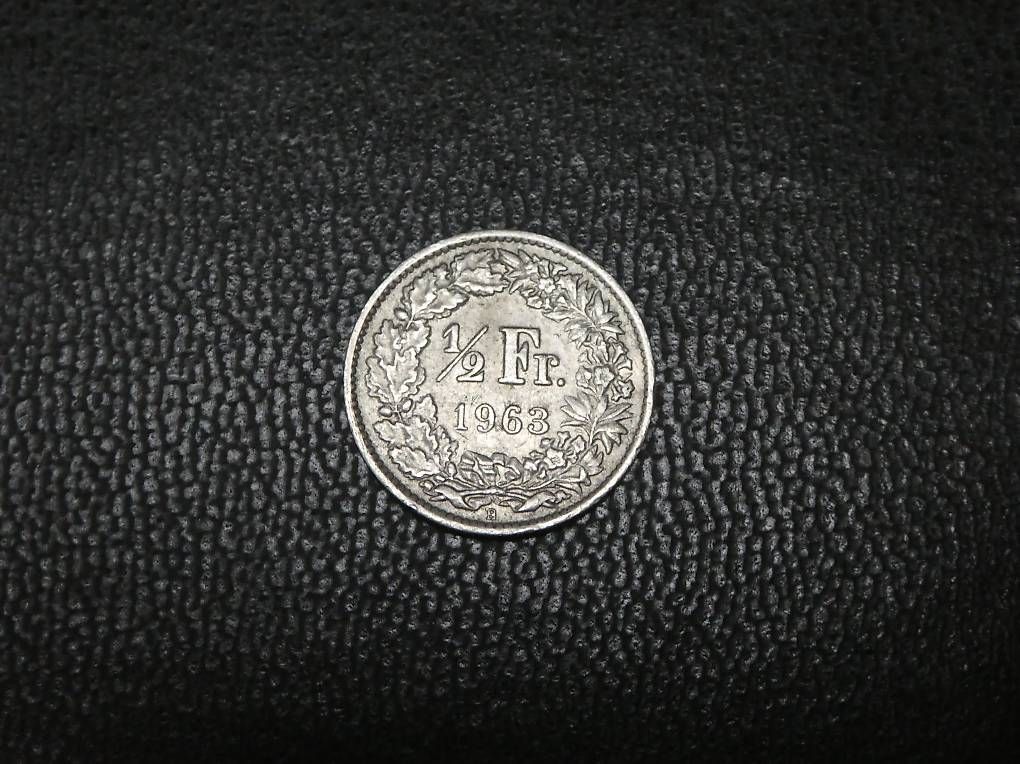 Alle Münzen: 50 Rp. Silbermünze 1963 – Gebraucht aus Andelfingen von Annegret06