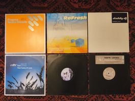 6 vinyles Trance - Italo dance