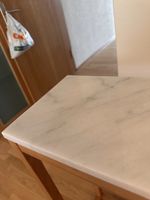  Maisons du Monde Marlow – Konsole aus weissem Marmor/Eiche