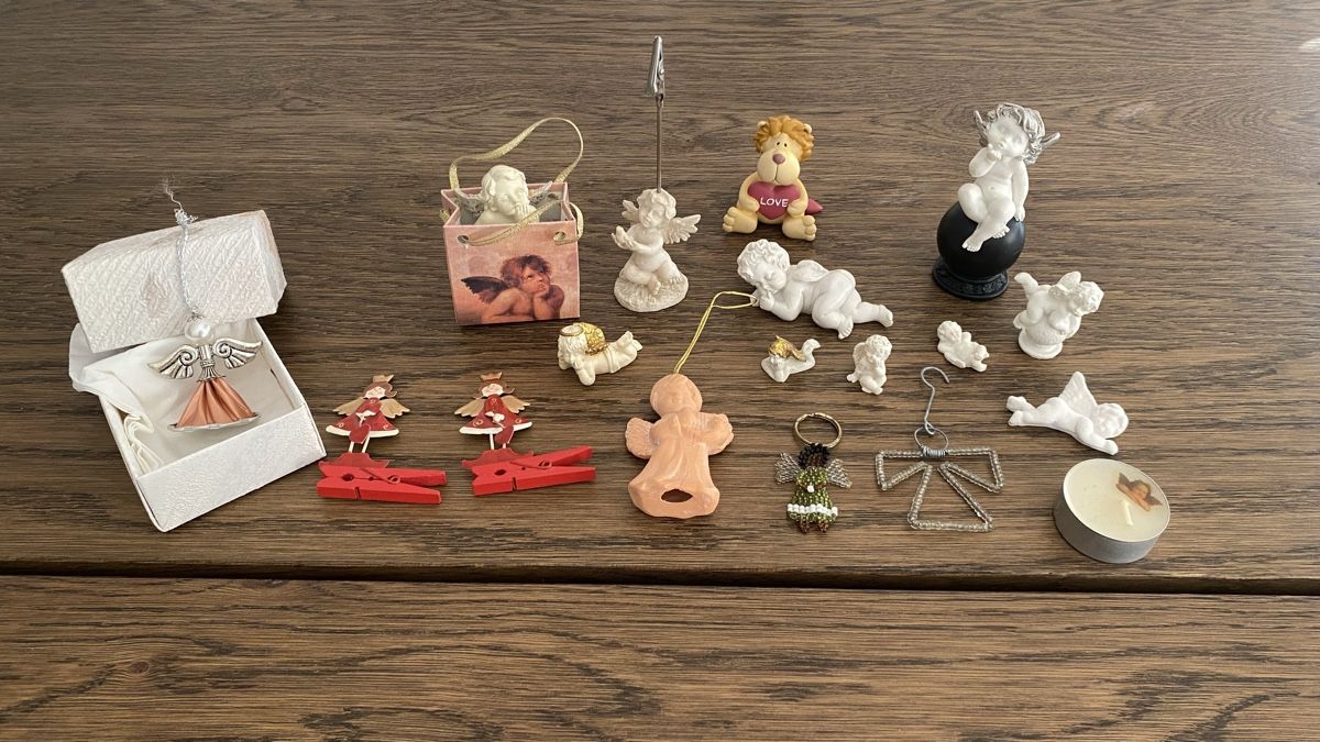 Figuren: Deko Engel und Figuren Set Anhänger Engelchen Sammlung – Gebraucht aus Hochwald von _biene_ 9