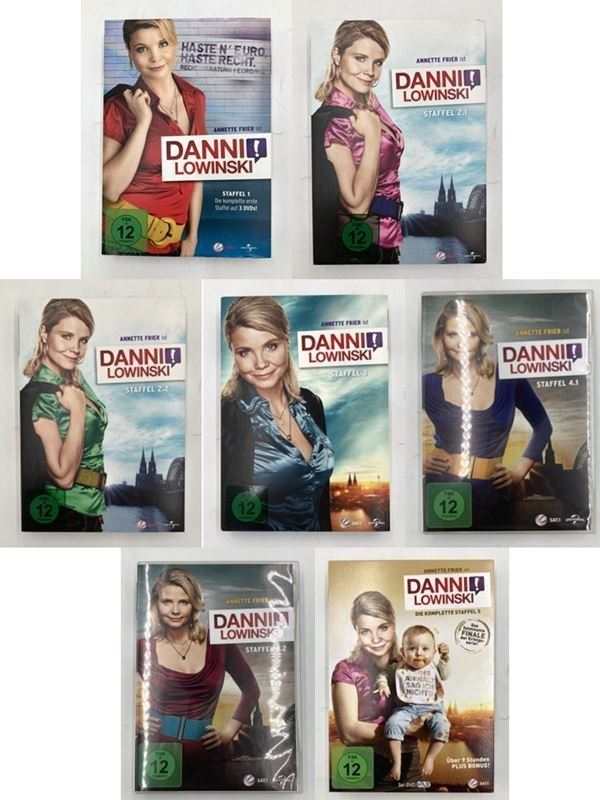 Tutti i DVDs: DANNI LOWINSKI | Staffel 1-5 | DVD – Nuovo e nell'imballaggio originale da Wittenbach venduto da Restwert_St-Gallen