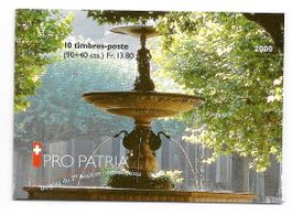 Markenheftchen Pro Patria 2000 Nr. 12 ET Carouge 10.5.2000