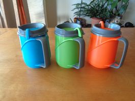 3 Thermo Trinkbecher Aladdin - Camping Outdoor - neuwertig