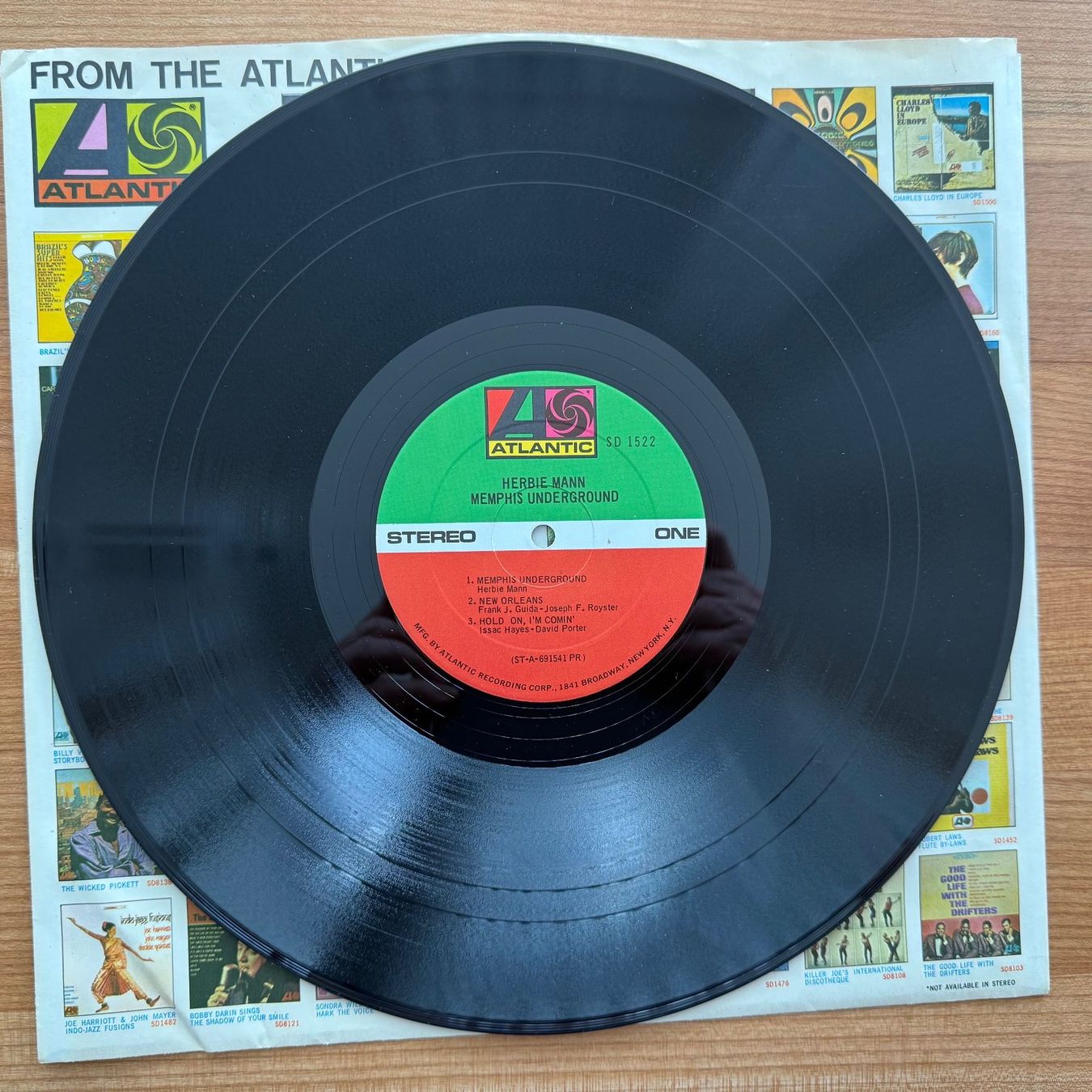 Dischi in vinile: HERBIE MANN - MEMPHIS UNDERGROUND – Usato da Zürich venduto da fehlton 2