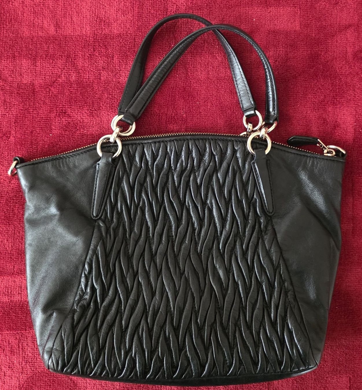 Coach Borse da donna: Original Coach Henkelasche, schwarz. – Usato da Wädenswil venduto da Vegas65 1