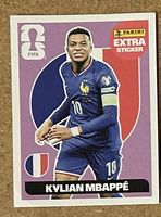 Lila / Neutral Extra Sticker  Kylian Mbappé  Frankreich