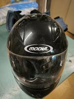gebrauchter Motorradhelm, Grösse M, 56-58 cm, schwarz