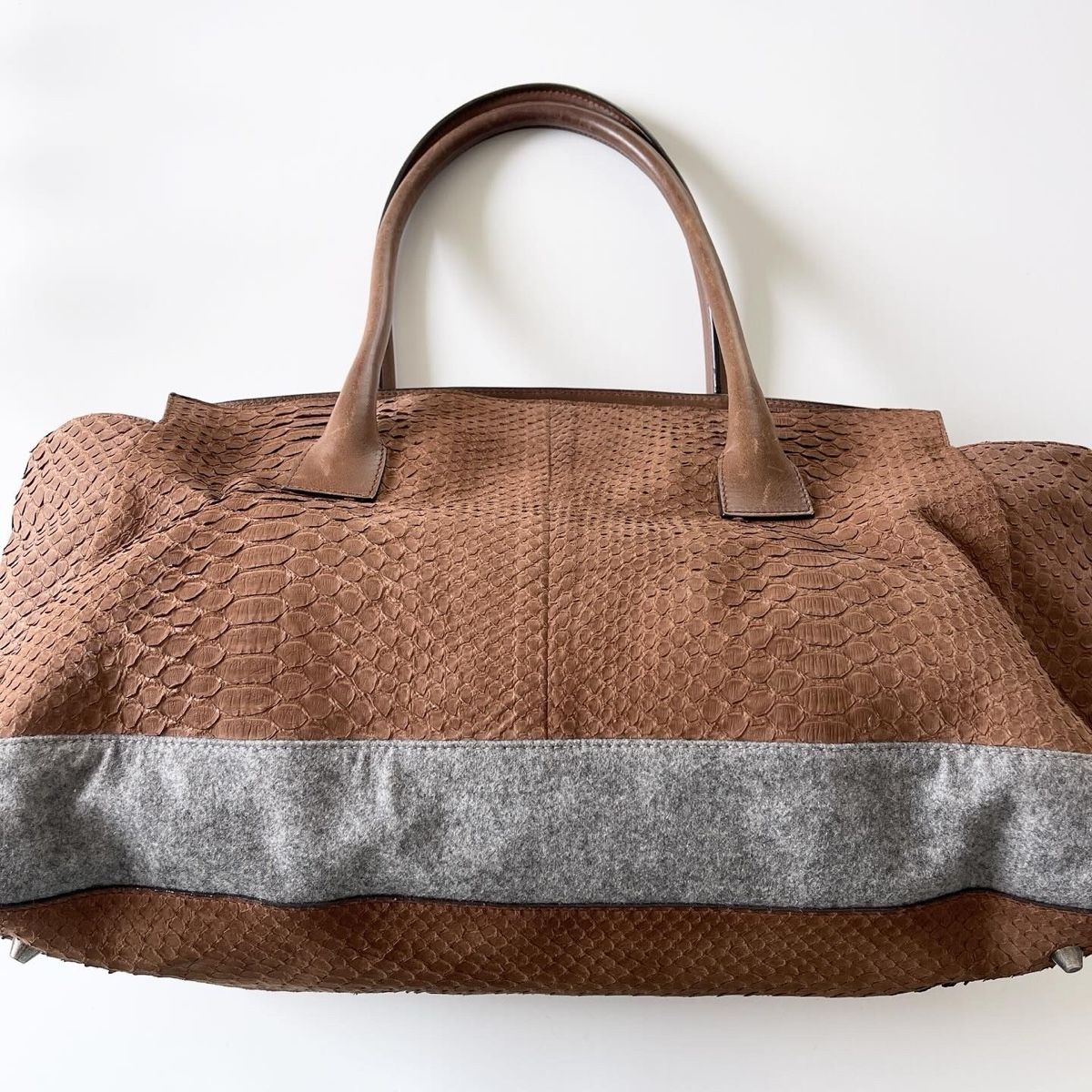 Brunello Cucinelli Sacs femmes: BRUNELLO CUCINELLI Python Leather Bag – Neuf (Voir description) à Emmen par Avviivva_Com2023 3