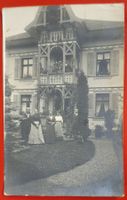 Rohrbach 1913 - Wohnhaus mit Bewohner