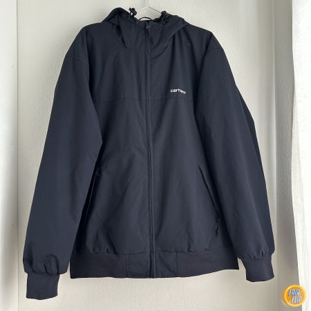 Carhartt WIP Hooded Sail Jacket Dunkelblau Gr. XL