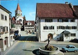 WEINFELDEN mit Gasthaus zum Trauben - Auto