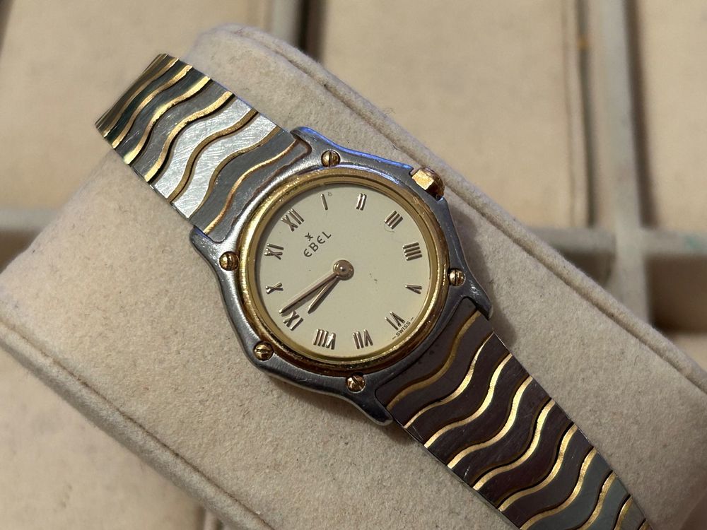 Montre Ebel Mécanique Femme Vintage - Fonctionne, Occasion, Pièce De Collection