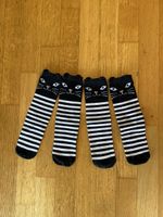 Süsse Kinder Socken, Grösse 23-26, mit Katzenmotiv!