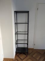 Regal Metall & Glas mit 5 Tablaren IKEA Vittsjö