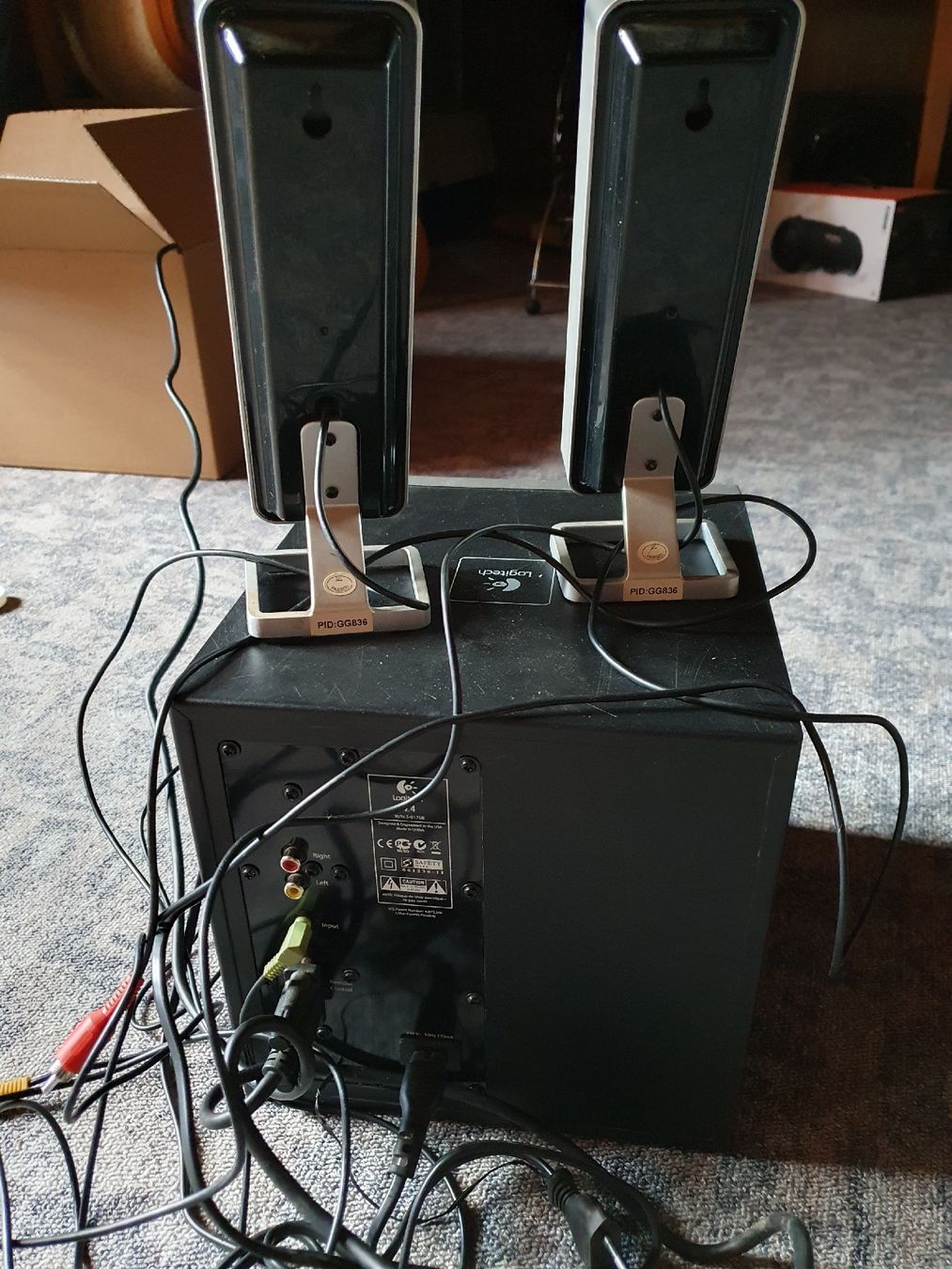 Logitech Casse acustiche: Logitech Z4 Home Anlage – Usato da Münsingen venduto da wd65 2