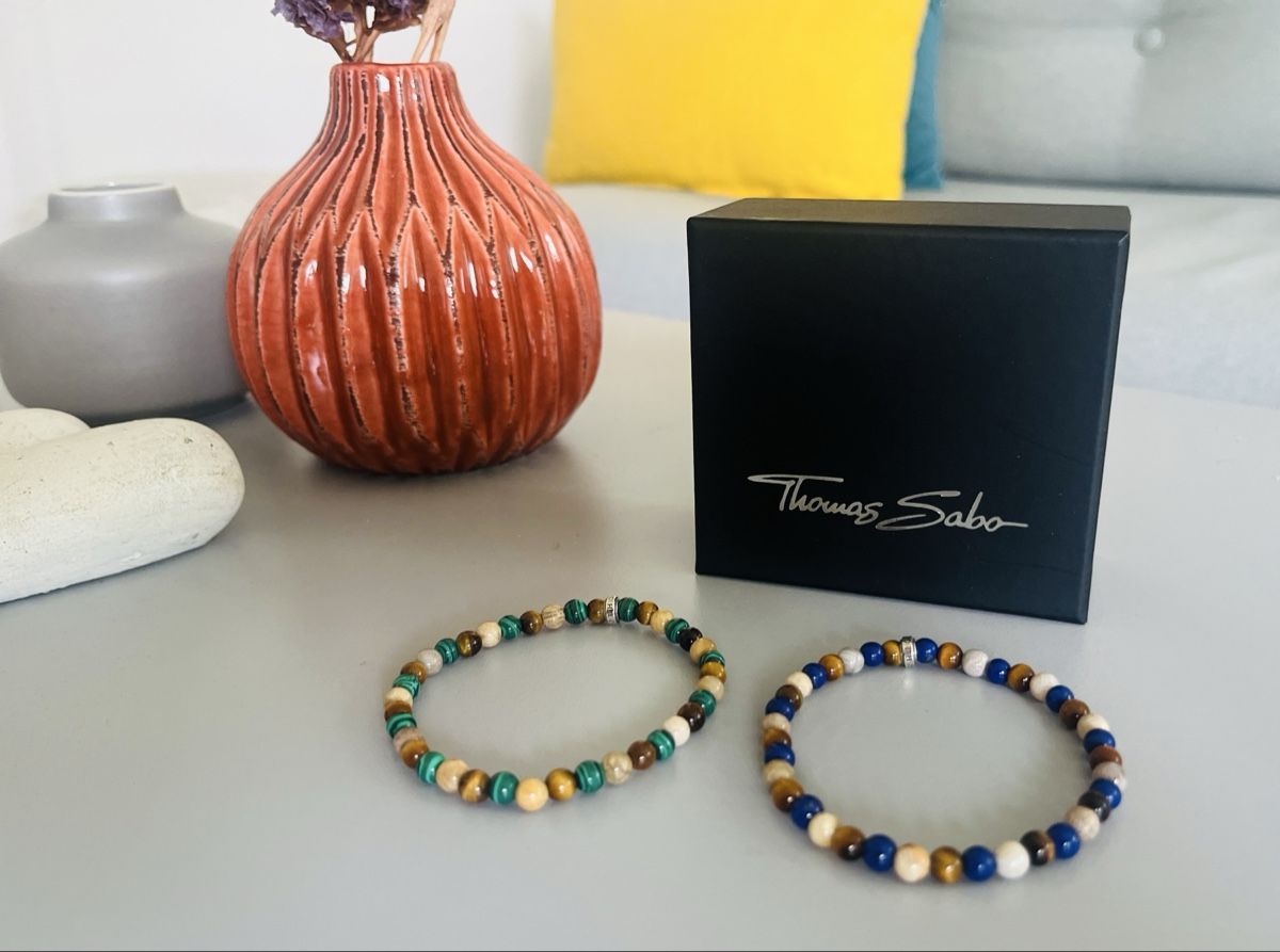 Thomas Sabo Bracciali & Braccialetti: Thomas Sabo BEAD-ARMBAND 5mm - neu – Nuovo e nell'imballaggio originale da St. Gallen venduto da BikeladyShop