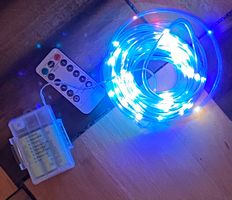 LED mini Schlauch RGB 5m Batterie betrieben