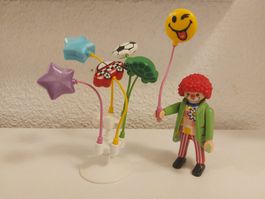 PLAYMOBIL Figur 5546 Ballonverkäufer / Clown mit Luftballons