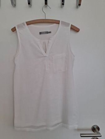 Blusentop weiss Gr. XS/S, wenig getragen