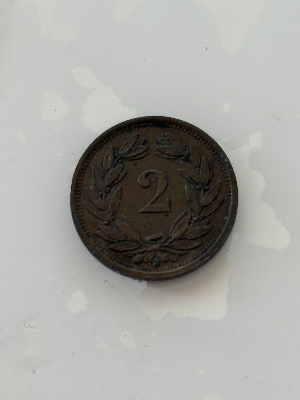 Alle Münzen: 2 Rappen 1932 – Gebraucht aus Wallisellen von SWISS_SILVER1 1