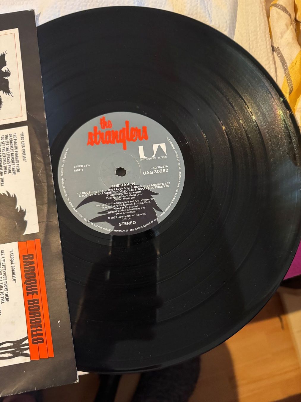 Dischi in vinile: THE STRANGLERS--THE RAVEN – Usato da Delémont venduto da pinguino6 2