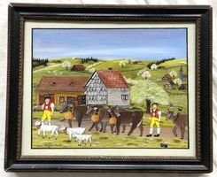Rosemarie Bleichenbacher (1945-2007) - Gemälde - Alpfahrt 93