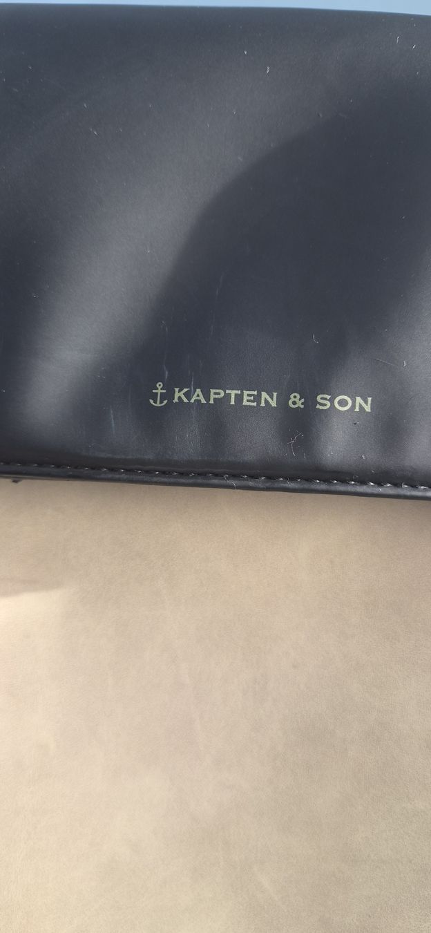 Kapten & Son Rucksäcke: Rucksack Kapten & Son schwarz beige  – Gebraucht aus Rapperswil SG von lemiii 1