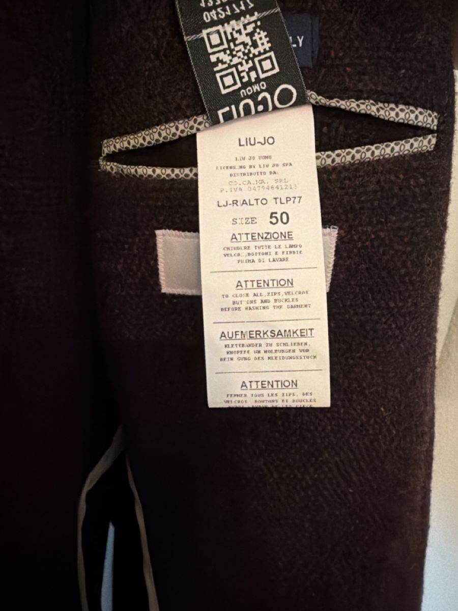 Liu Jo Giacche: LIU-JO Wool Blend Men's Blazer, IT 50, Fall Style – Usato da Hägendorf venduto da fufj11 3