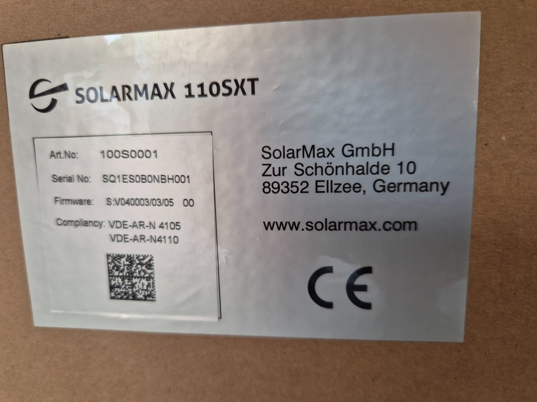 Inverter: Solarmax – Nuovo e nell'imballaggio originale da Stein AR venduto da Bienli4 6
